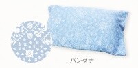 【夏におすすめ】【寝具】　コンフィ　クールジェル付き枕パッド　バンダナ　166054