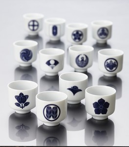 Collection 5 Family Emblem Mino Ware Made in Japan Japanese Pattern