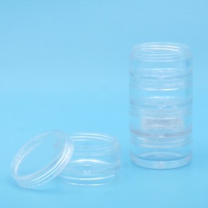 Beads Case 5 Steps Beads Storage Transparency Round Case 11