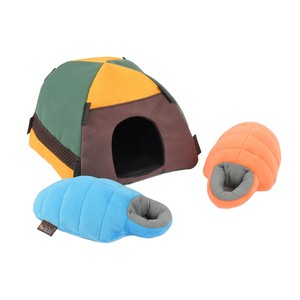 プレイ　犬用おもちゃ　キャンプコーヴィン テント＆シュラフ / Dog Plush Toy