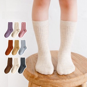 韓国風 リブソックス 3足セット 靴下 シンプル 色豊富 ベビー 新生児 キッズ 子供 トドラー