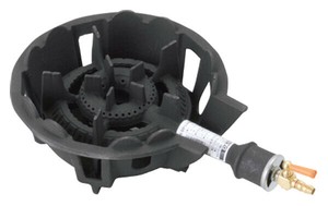 鋳物コンロ 並（羽付） DEJ-10【業務用ガスコンロ】