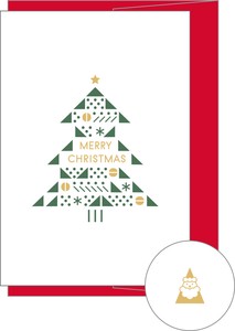 BONHEUR CHRISTMAS CARD Tree