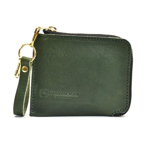 Tochigi Leather Travel Wallet Green