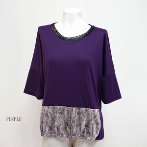 T-shirt Dolman Sleeve Pullover Switching