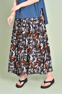 Skirt Printed Tiered Skirt
