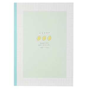 Grid Notebook Color B5 Study Notebook Lemon