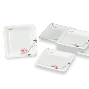 Kutani ware Plate Assortment Set of 5 5.5-go Made in Japan