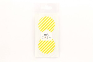 [mt CASA]  stripe lemon CASA seal
