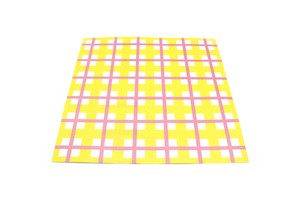 Decorative Product Pink Yellow Square