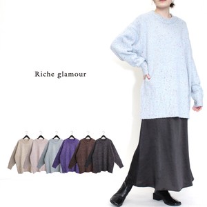 2 Color Nep Knitted Pullover 30 7 12