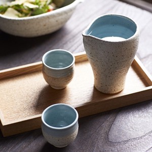 Made in Japan SHIGARAKI Ware Polka Dot Table Japanese Sake Cup Gift Sets