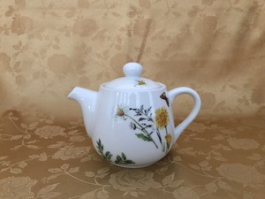 西式茶壶 花朵