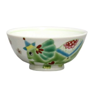 Kutani ware Rice Bowl Made in Japan
