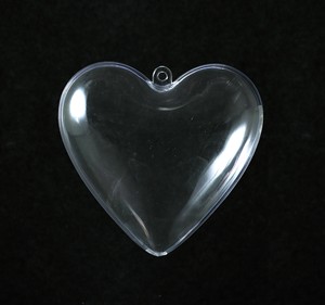 Handicraft Material Heart 5-pcs 30mm