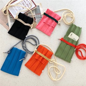 Korea Knitted Pleats Smartphone Pouch Smartphone Shoulder Bag Ladies Shoulder Bag 2