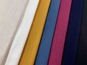 Fabric 7 Colors men Cotton Plain Made in Japan