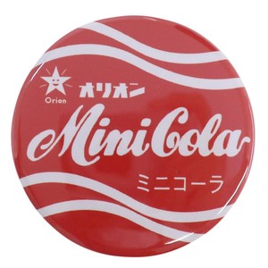 【缶バッジ】昭和レトロ駄菓子 44mmカンバッジ ミニコーラ