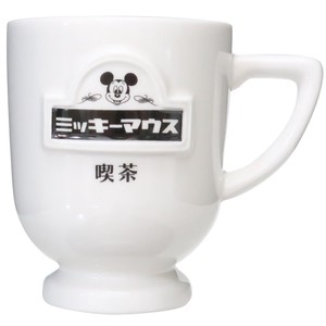 【マグカップ】ミッキーマウス 磁器製MUG 喫茶