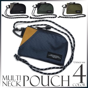 Pouch/Case Neck Pouch Compact Ladies' Men's