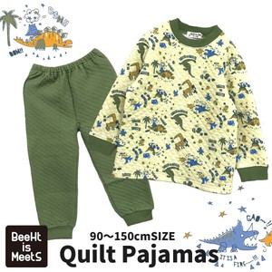 Quilt Pajama Dinosaur Cream