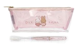 Clear One Point Series Toothbrush Set Miffy miffy