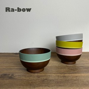 Ra-bow　お椀　食器　かわいい　おしゃれ　和食器　レンジ対応