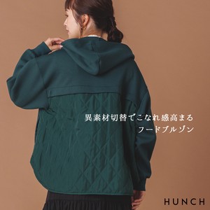 Blouson Jacket Quilted Blouson Switching Autumn/Winter