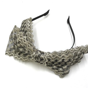 Hairband/Headband Ribbon Embroidered