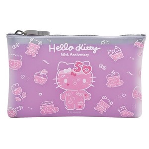 化妆包 Hello Kitty凯蒂猫 粉色 透明