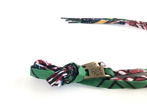 Kitenge shoelace for sneakers キテンゲシューレース 靴紐 スニーカー用 22-681A