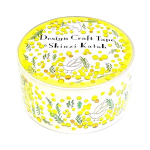 SEAL-DO Washi Tape Design Mimosa Made in Japan