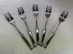 R47-25　フォーク小5Pセット　Fork small 5-piece set