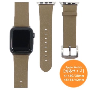 【腕時計】ミッキーマウス Apple Watch レザーバンド