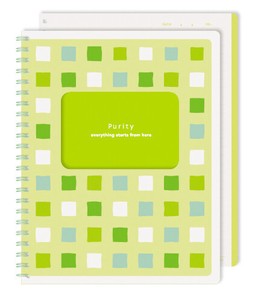 Notebook Green Made in Japan