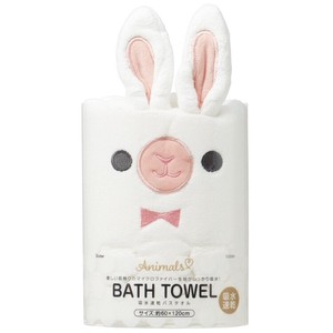 Bath Towel Rabbit Bath Towel Skater 60 x 120cm