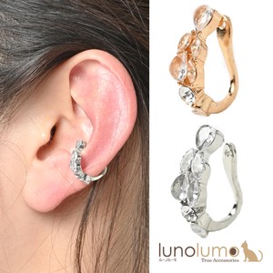 Clip-On Earrings Earrings sliver Ear Cuff Rhinestone