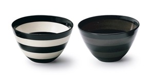 Shigaraki ware Donburi Bowl Gift Set Style Border