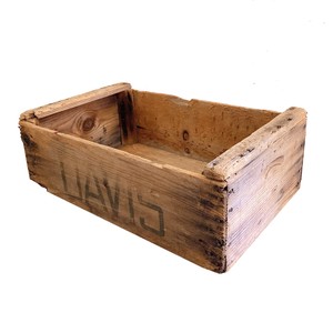 ウッドボックス　古い 木箱　収納箱　ディスプレイ　DIY　アメリカン雑貨