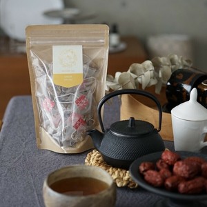 棗専門店なつめいろ なつめ茶「ジンジャー」24Pジップ付スタンドパック なつめのお茶/なつめティー