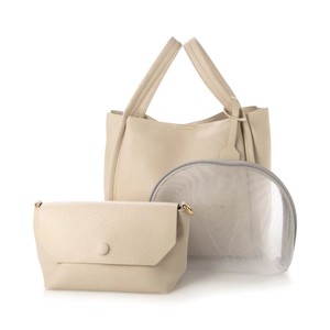 Tote Bag Shoulder Mini-tote Soft Leather Set of 3