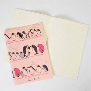Notebook Animals Pink Penguin
