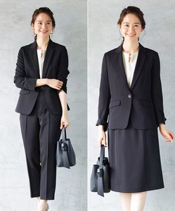 Washing All Stretch Jacket Pants Skirt 3-part Suits 2