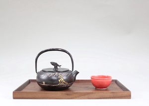 Souvenir Makie Japanese Tea Pot Coast Landscape