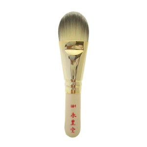 ホワイトパールシリーズ　WP LQ-1広島県熊野の化粧筆リキッドファンデーション　毛質:PBT(合成繊維)日本製