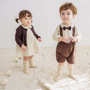 Baby Dress/Romper Floral Pattern Cardigan Sweater Rompers Kids