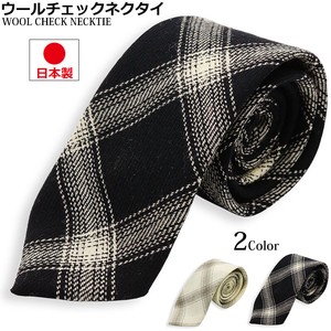 领带 领带 羊毛 日本制造
