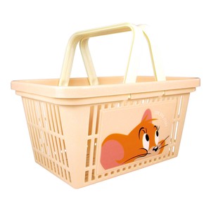 "Tom and Jerry" Character Basket Beige 2