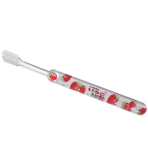 【洗面用具】フーセンガム クリア歯ブラシ お菓子シリーズ いちご