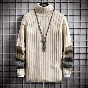 秋冬 毛糸セーター タートルネック 紳士 BQ1297